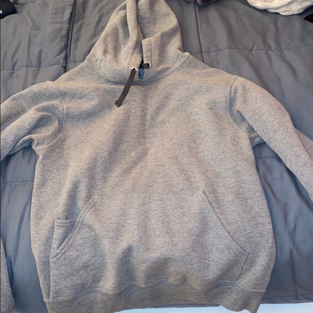 gray sweater